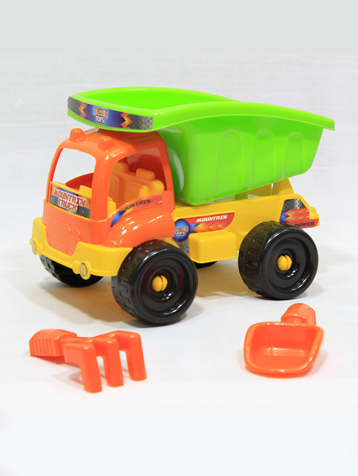 ماشین بازی زرین تویز مدل کامیون کوهستان نارنجی