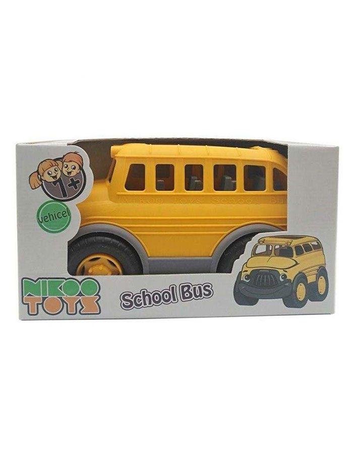 ماشین اسباب بازی نیکوتویز مدل اتوبوس مدرسه اورجینال