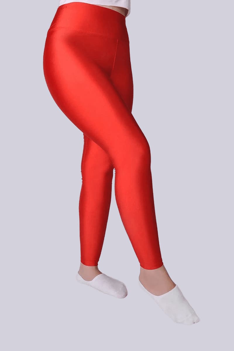 لگ زنانه براق کمر گنی قرمز