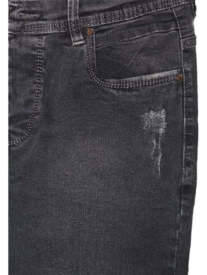 شلوار جین مردانه پنبه کش رنگ زغالی