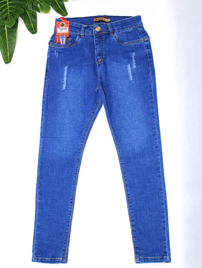 شلوار جین زنانه لول قد 90 سایز بزرگ