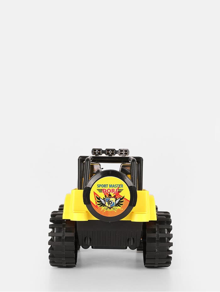 ماشین بازی جیپ درج توی Dorj Toy زرد