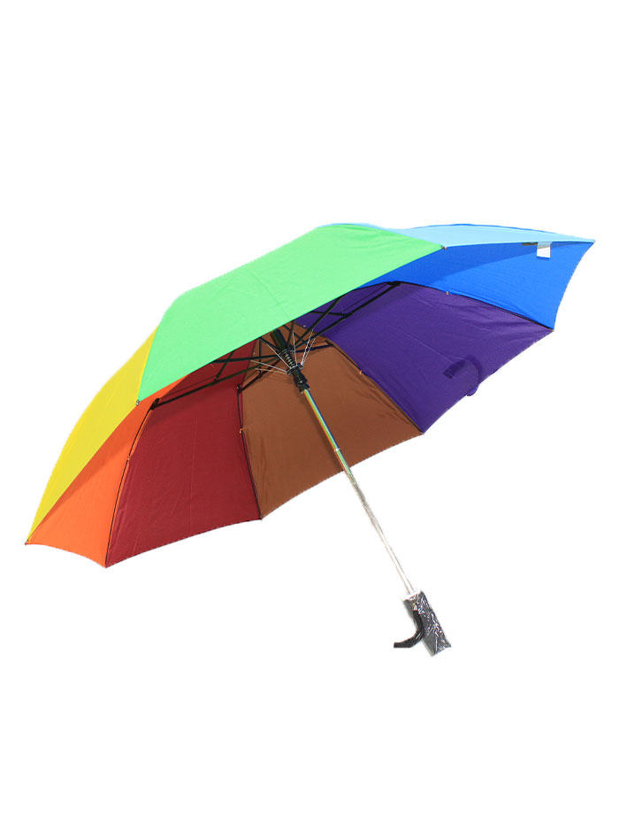 چتر تاشو مدل رنگین کمان 